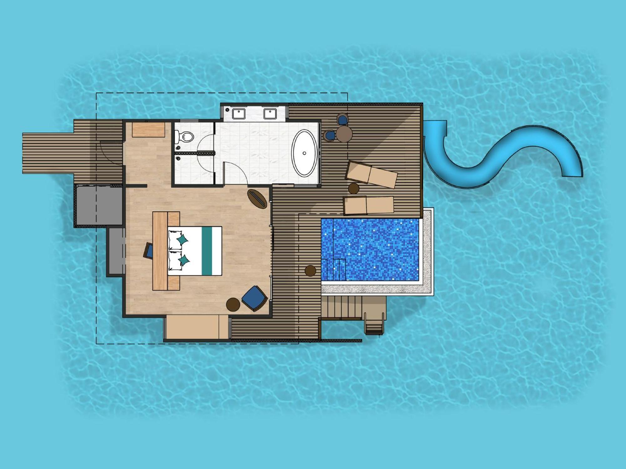 Siyam World Maldives - 24-Hour Premium All-Inclusive With Free Transfer Dhigurah  Номер фото